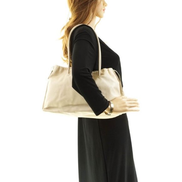 Auth Gucci Shoulder Bag Leather Cream - Picture 2 of 9